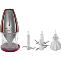 Salton WizNMix All-in-One Food Processor, Chopper and Blender FP2102RD IMAGE 2