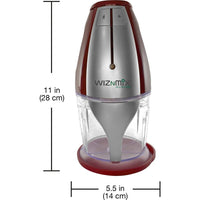 Salton WizNMix All-in-One Food Processor, Chopper and Blender FP2102RD IMAGE 3