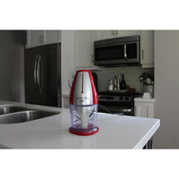 Salton WizNMix All-in-One Food Processor, Chopper and Blender FP2102RD IMAGE 4