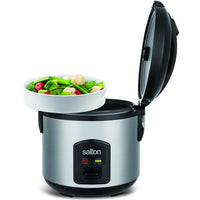 Salton Automatic Rice Cooker with Steamer – 8 Cup RC2027 IMAGE 2