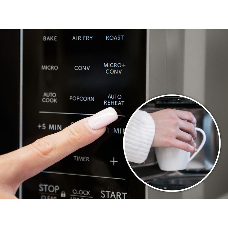 Sharp 19.6-inch, 0.9 cu. ft. Countertop Microwave Oven with Air Fry and Convection SMC0985KSC IMAGE 16