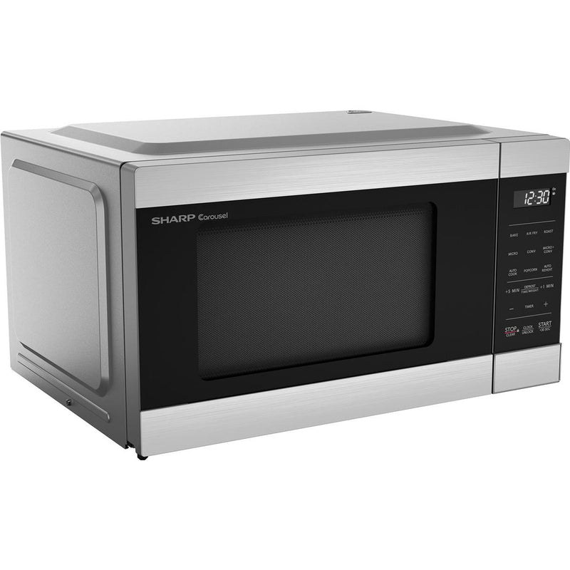 Sharp 19.6-inch, 0.9 cu. ft. Countertop Microwave Oven with Air Fry and Convection SMC0985KSC IMAGE 6