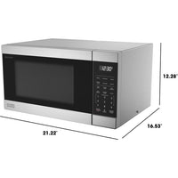 Sharp 21.22-inch, 1.1 cu. ft. Countertop Microwave Oven with Inverter Technology SMC1174KSC IMAGE 14
