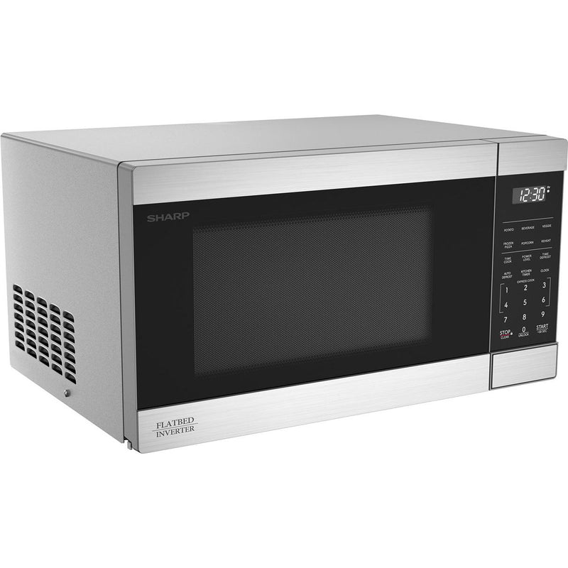 Sharp 21.22-inch, 1.1 cu. ft. Countertop Microwave Oven with Inverter Technology SMC1174KSC IMAGE 9