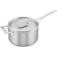Demeyere Industry 5 Round Sauce Pan with lid - 4.0L 1029684 IMAGE 1