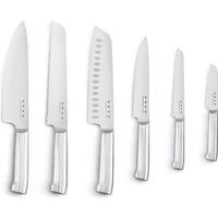 Smeg 7-Piece Knife Set KBSF02CR IMAGE 5