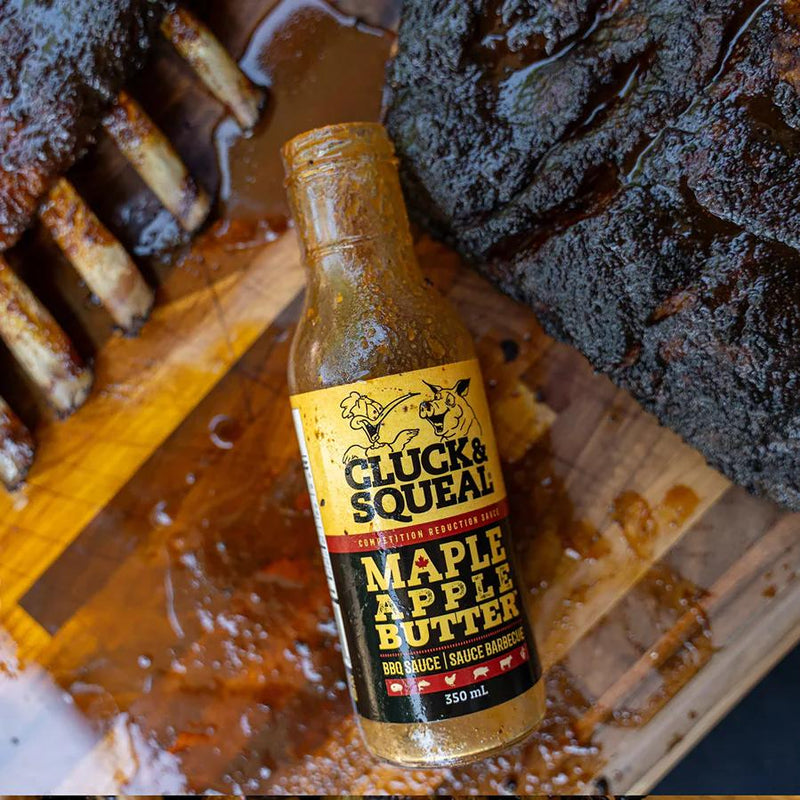 Cluck & Squeal Maple Apple Butter BBQ Sauce CS101 IMAGE 2