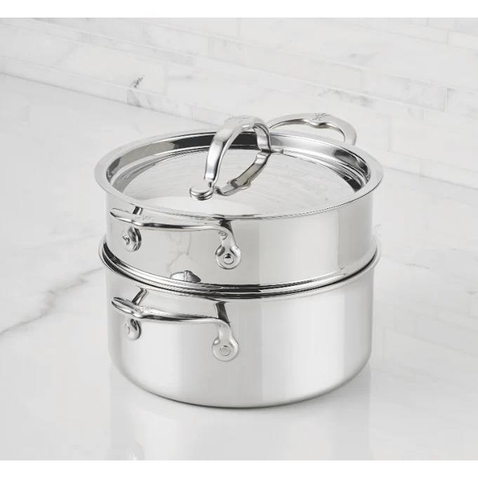 Hestan ProBond Luxe 2-Piece Soup Pot and Steamer Insert Set 31765 IMAGE 1