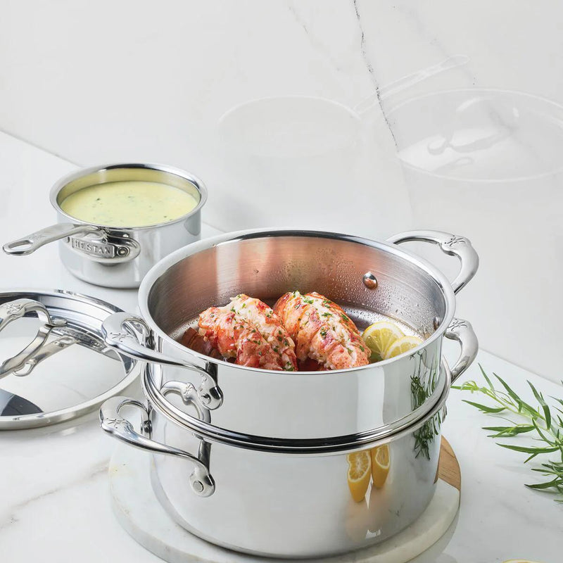 Hestan ProBond Luxe 2-Piece Soup Pot and Steamer Insert Set 31765 IMAGE 3