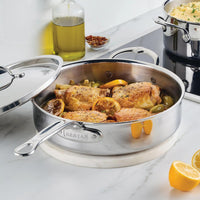 Hestan ProBond® Luxe 3.5qt Covered Saute Pan with Helper Handle 31774 IMAGE 7