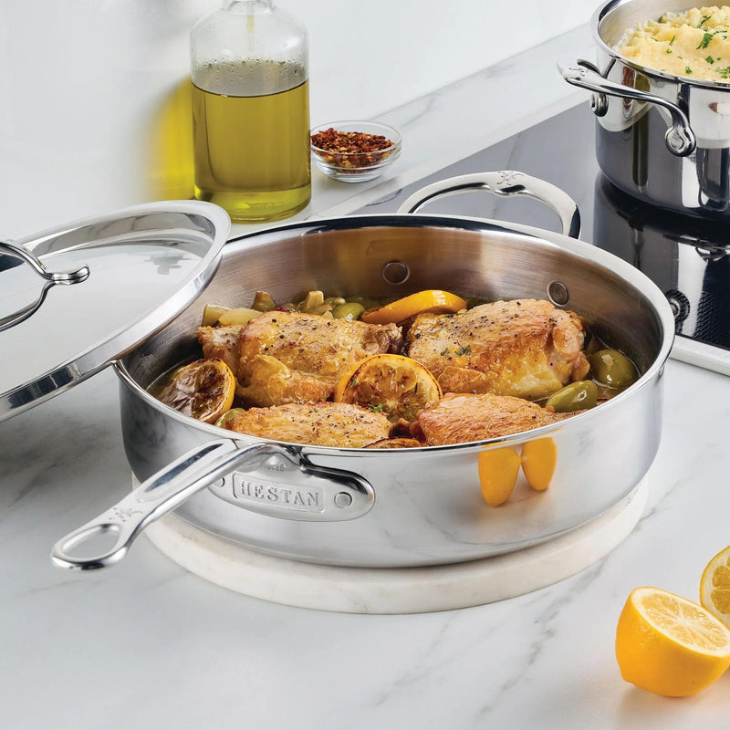 Hestan ProBond® Luxe 3.5qt Covered Saute Pan with Helper Handle 31774 IMAGE 7