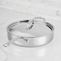 Hestan ProBond® Luxe 5qt Covered Saute Pan with Helper Handle 31776 IMAGE 4
