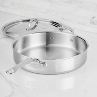 Hestan ProBond® Luxe 5qt Covered Saute Pan with Helper Handle 31776 IMAGE 6
