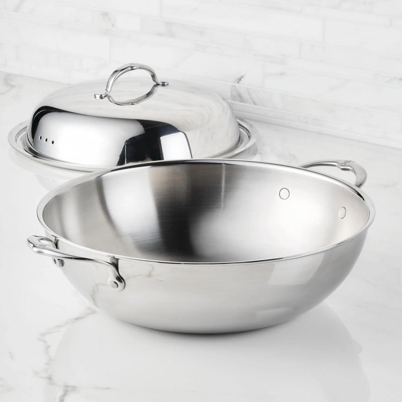Hestan ProBond® Luxe 14" Professional Wok with Dome Lid 31783 IMAGE 3
