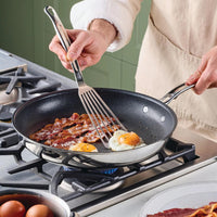 Hestan ProBond® Luxe 12.5" Professional Skillet with TITUM Nonstick 31787 IMAGE 3