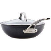 ANoLONX 10-Inch Hybrid Nonstick Wok with Lid 14344 IMAGE 2