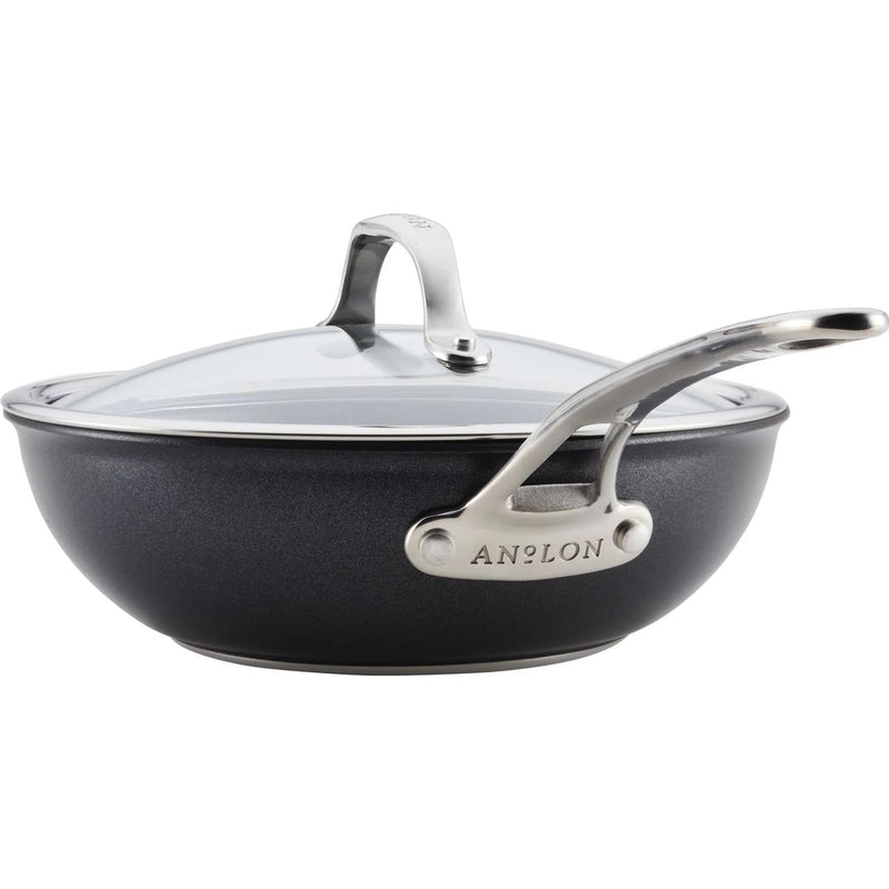 ANoLONX 10-Inch Hybrid Nonstick Wok with Lid 14344 IMAGE 2