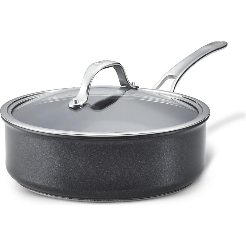 ANoLONX 3.5-Quart Hybrid Nonstick Induction Sauté Pan with Lid 14385 IMAGE 1