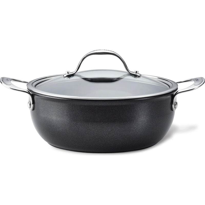 ANoLONX 4-Quart Hybrid Nonstick Casserole Pan With Lid 14386 IMAGE 1