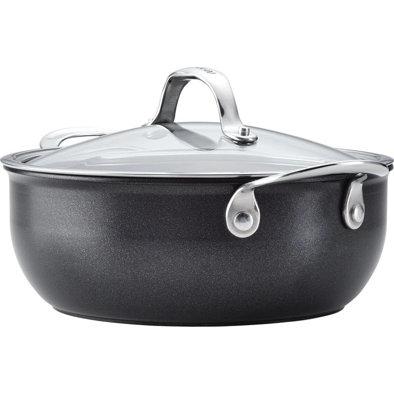 ANoLONX 4-Quart Hybrid Nonstick Casserole Pan With Lid 14386 IMAGE 2
