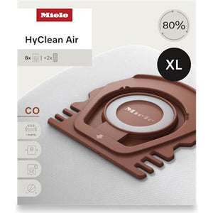 Miele Vacuum Cleaner Bags - Set of 8 CO XL HyClean Air IMAGE 1