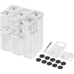 Zwilling Fresh & Save Cube Set S/M 12-Piece Transparent-La-Mer 1025972 IMAGE 1