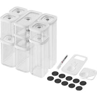 Zwilling Fresh & Save Cube Set S/M 12-Piece Transparent-La-Mer 1025972 IMAGE 1