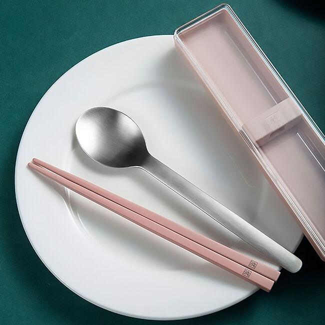 Zwilling Chopstick Set 3-Piece - Pink 1019417 IMAGE 2