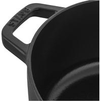 Staub La Cocotte 6L Cast Iron Oval Wide Dutch Oven 1027848 IMAGE 3