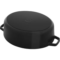Staub La Cocotte 6L Cast Iron Oval Wide Dutch Oven 1027848 IMAGE 5