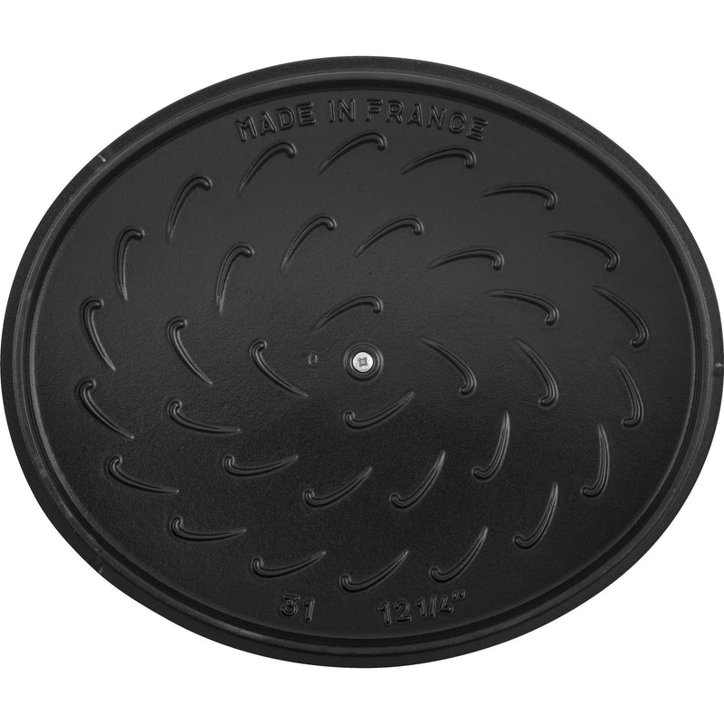 Staub La Cocotte 6L Cast Iron Oval Wide Dutch Oven 1027848 IMAGE 7