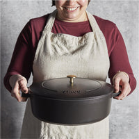 Staub La Cocotte 6L Cast Iron Oval Wide Dutch Oven 1027848 IMAGE 8