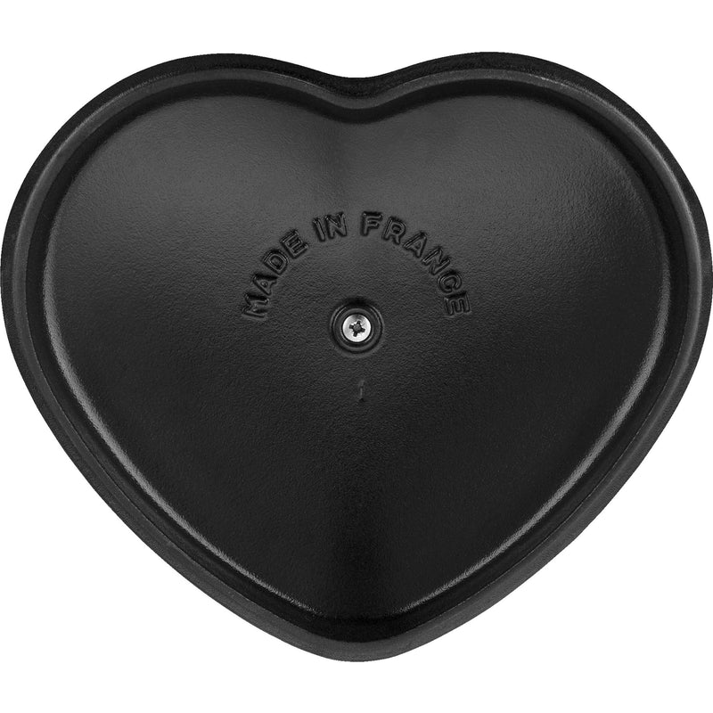Staub La Cocotte 1.75 L Cast Iron Heart Dutch Oven 1030211 IMAGE 6