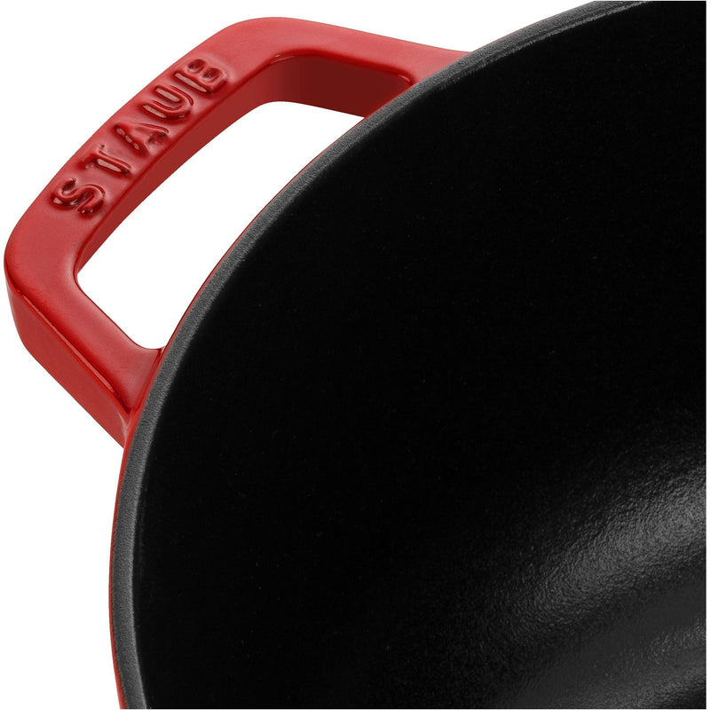 Staub 4.8L Cast Iron Round Essential French Oven with Snake Lid 1032794 IMAGE 5