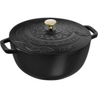 Staub 4.8L Cast Iron Round Essential French Oven with Snake Lid 1032796 IMAGE 1
