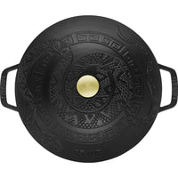 Staub 4.8L Cast Iron Round Essential French Oven with Snake Lid 1032796 IMAGE 4