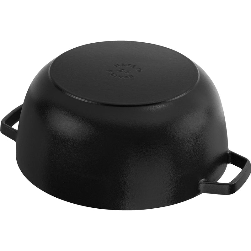 Staub 4.8L Cast Iron Round Essential French Oven with Snake Lid 1032796 IMAGE 6