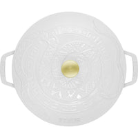 Staub 4.8L Cast Iron Round Essential French Oven with Snake Lid 1032797 IMAGE 4