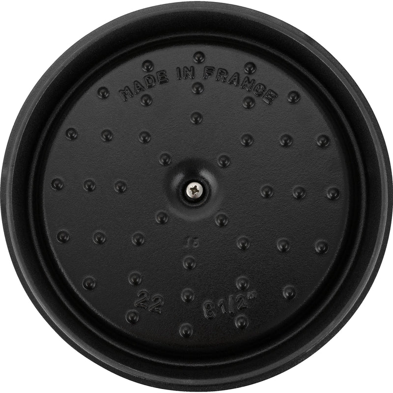 Staub 2.5L Cast Iron Round Cocotte 1033360 IMAGE 5