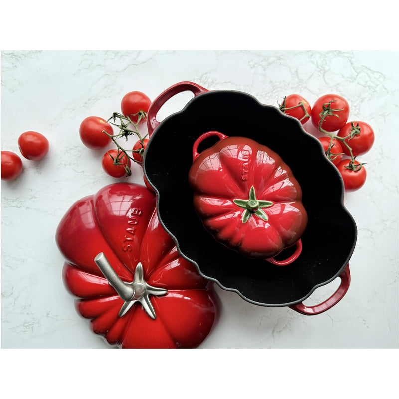 Staub 2.8L Cast Iron Tomato Cocotte 1033380 IMAGE 8