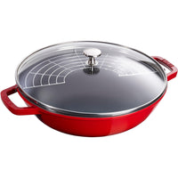 Staub 12-inch Cast Iron Perfect Pan 1033428 IMAGE 1