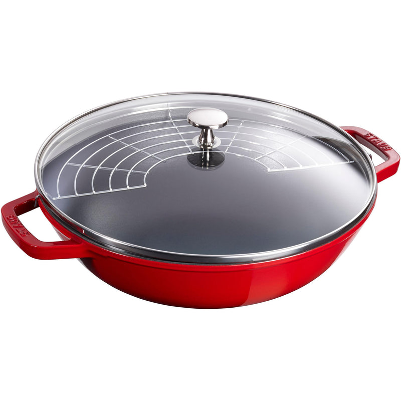Staub 12-inch Cast Iron Perfect Pan 1033428 IMAGE 1