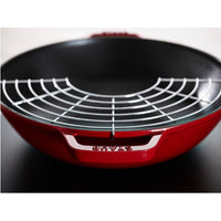 Staub 12-inch Cast Iron Perfect Pan 1033428 IMAGE 3