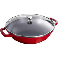 Staub 12-inch Cast Iron Perfect Pan 1033428 IMAGE 4