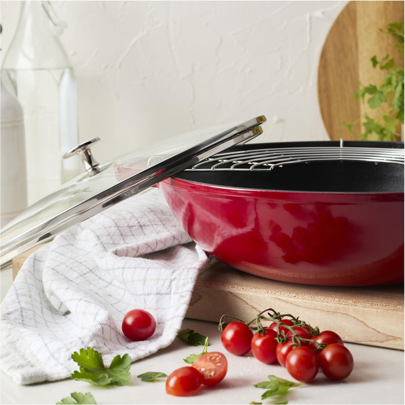 Staub 12-inch Cast Iron Perfect Pan 1033428 IMAGE 7