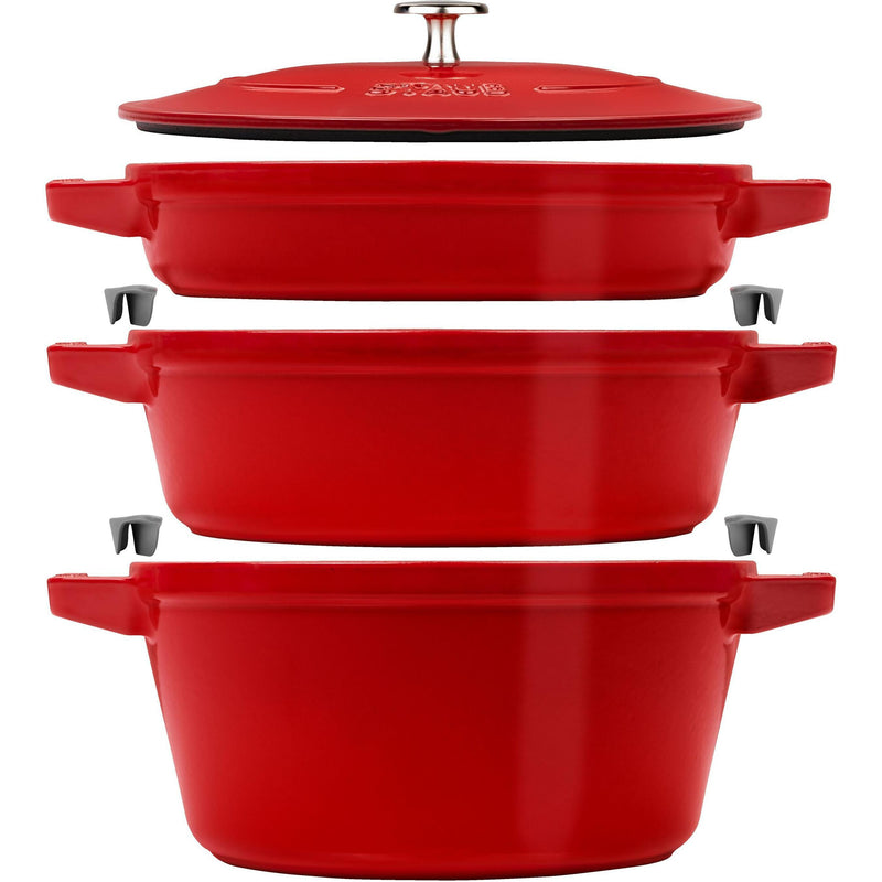 Staub Stackable Cast Iron Set - 4 Piece 1033467 IMAGE 1