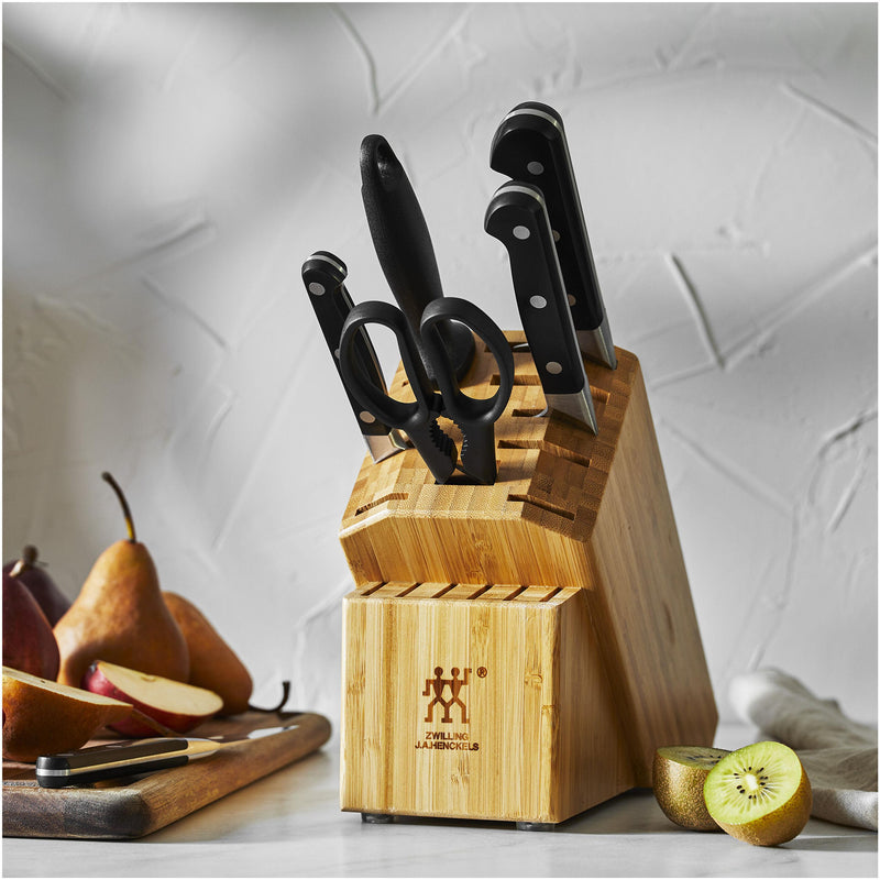 Zwilling Pro Bamboo Knife block set - 7 Piece 1033601 IMAGE 8