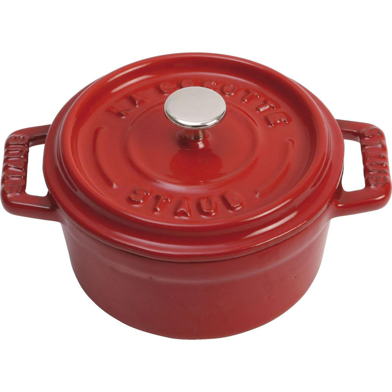Staub 250ML Cast Iron Round Mini Cocotte 1033314 IMAGE 1
