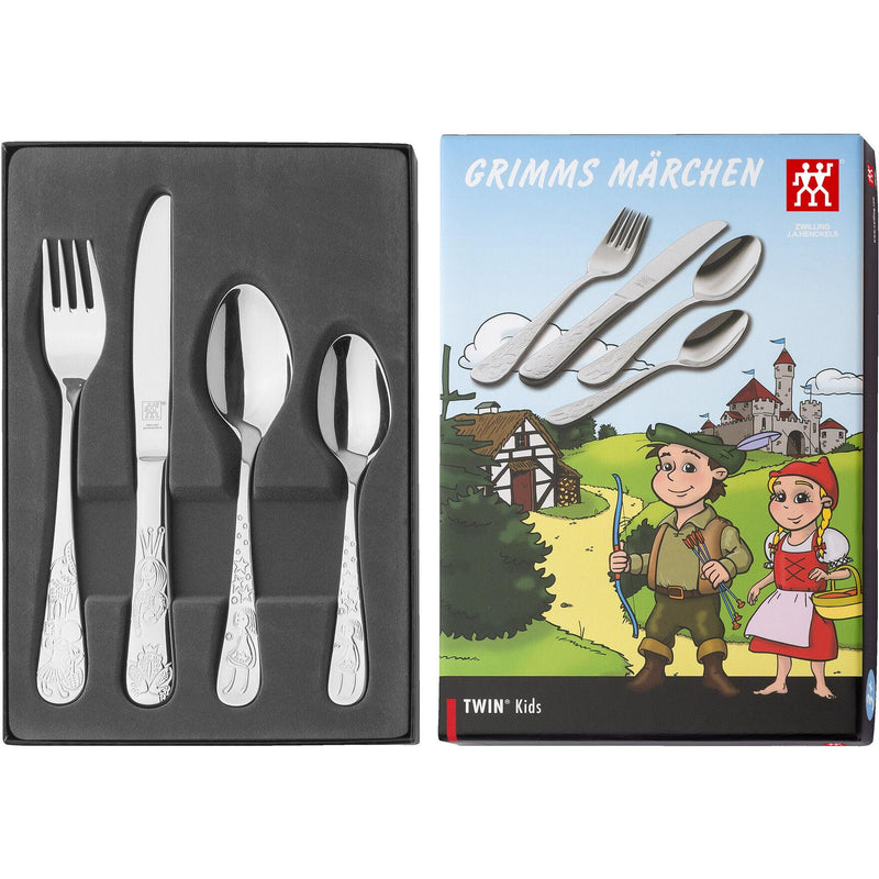 Zwilling Grimm's Fairy Tales 4-Piece Children's Flatware Set 1000648 IMAGE 5