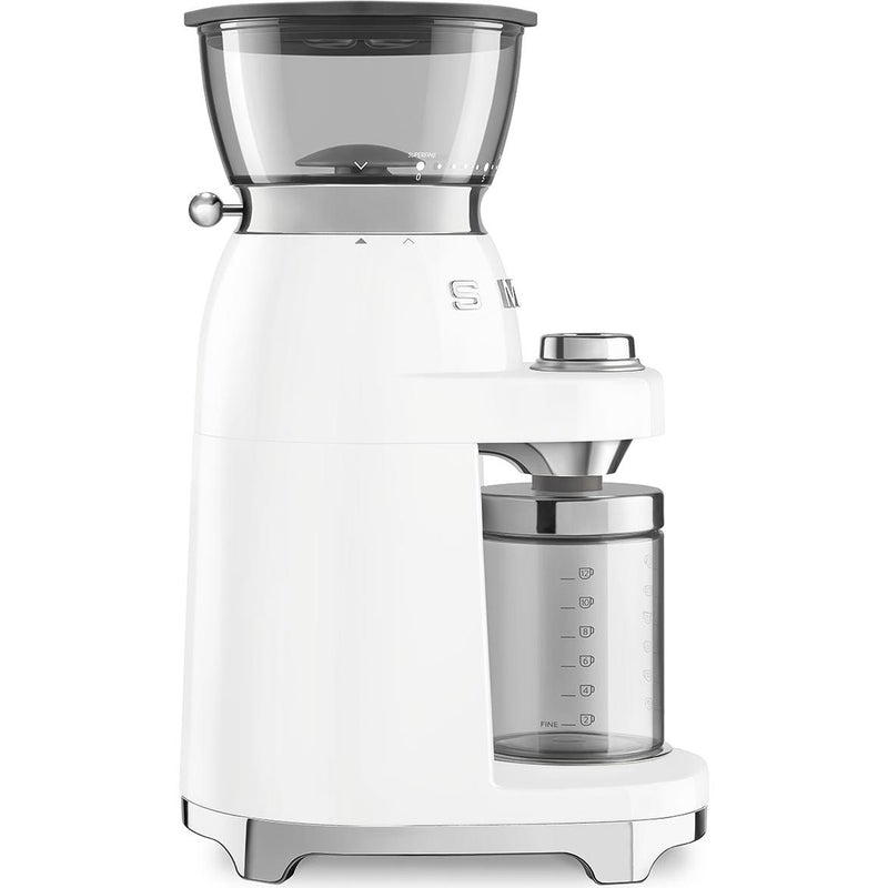 Smeg 50's Style Aesthetic Coffee Grinder CGF03WHUS IMAGE 3